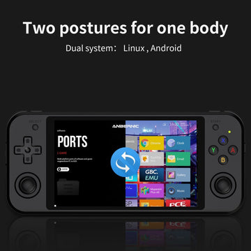 Anbernic RG552 Retro  Game Console  Android Linux Dual OS Support WII NDS N64 DC PSP PS1 4000+ Games